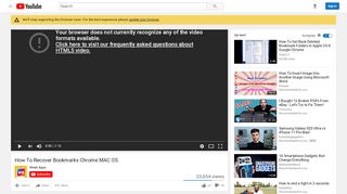 
                            13. How To Recover Bookmarks Chrome MAC OS - YouTube