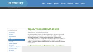 
                            11. How to Recover Contacts in DIGMA iDsQ8 - HardReset.info