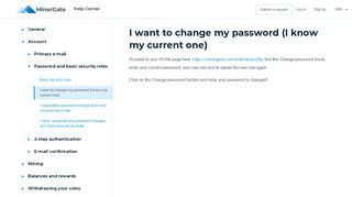 
                            4. How to recover my password? - MinerGate