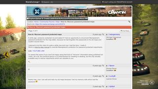 
                            10. How to: Recover password protected maps (Page: 1) » TM2 - Mania ...