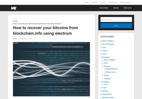 
                            10. How to recover your bitcoins from blockchain.info using electrum - The ...