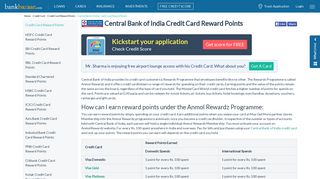 
                            9. How to Redeem Central Bank of India Credit Card Reward Points