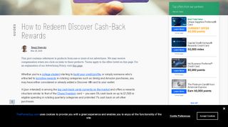 
                            13. How to Redeem Discover Cash-Back Rewards - The Points Guy