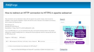 
                            8. How to redirect an HTTP connection to HTTPS in apache webserver