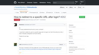 
                            9. How to redirect to a specific URL after login? · Issue #262 ... - GitHub