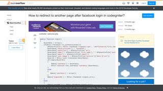 
                            7. How to redirect to another page after facebook login in ...
