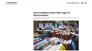 
                            10. How To Redirect Users After Login To WooCommerce | 2018