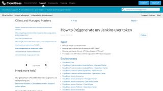 
                            7. How to (re)generate my Jenkins user token – CloudBees Support