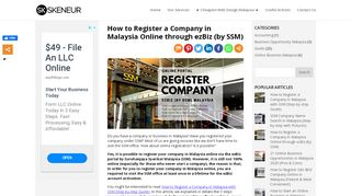 
                            7. How to Register a Company in Malaysia Online through ...