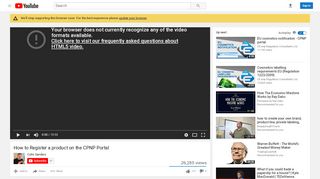 
                            7. How to Register a product on the CPNP Portal - YouTube