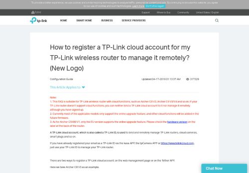 
                            5. How to register a TP-Link cloud account for my TP-Link wireless router ...