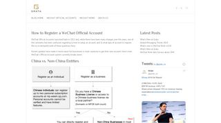 
                            12. How to Register a WeChat Official Account | Grata