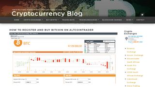 
                            5. How to Register and Buy Bitcoin on Altcointrader - Cryptocurrency Blog