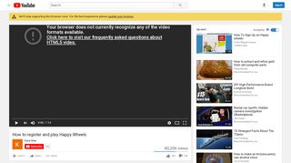 
                            4. How to register and play Happy Wheels - YouTube