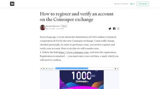 
                            5. How to register and verify an account on the Coinsuper exchange