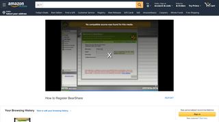 
                            1. How to Register BearShare - Amazon.com