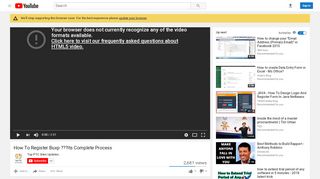 
                            3. How To Register Buxp ???Its Complete Process - YouTube