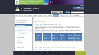
                            4. How to register | CIA | Qualifications | IIA