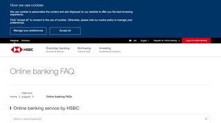 
                            8. How to register for Internet Banking - Hsbc