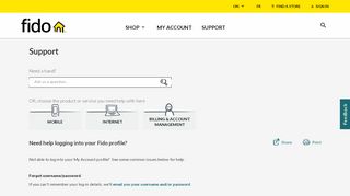 
                            5. How to register for My Account | Fido Support