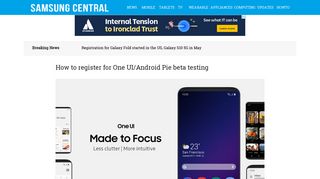 
                            6. How to register for One UI/Android Pie beta testing - Samsung Central