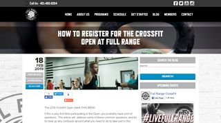 
                            7. How to Register for the CrossFit Open at Full Range - Full Range ...