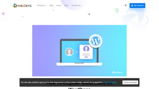 
                            1. How To Register Guest Users on WordPress - weDevs