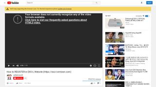 
                            8. How to REGISTER in EXO-L Website (https://exo-l.smtown ... - YouTube