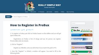 
                            9. How to Register in ProBux | Really Simple Way