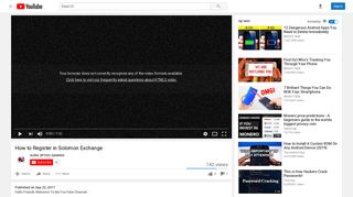 
                            2. How to Register in Solomon Exchange - YouTube
