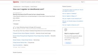 
                            4. How to register on desidhamal.com - Quora