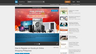 
                            2. How to Register on Goods.ph Online Shopping Philippines - SlideShare