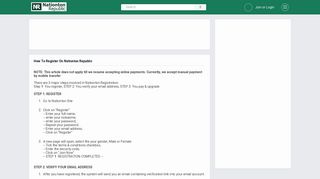 
                            4. How to Register On Nationton Republic