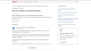 
                            5. How to register small scale industry - Quora