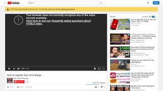 
                            6. How to register Sun nxt in telugu - YouTube