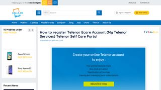 
                            8. How to register Telenor Ecare Account & Self Care Portal - ...