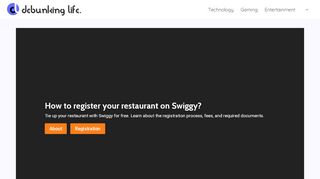 
                            12. How to register your restaurant on swiggy? - Debunking Life
