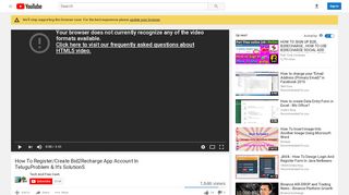 
                            2. How To Register/Create Bid2Recharge App Account In ... - YouTube
