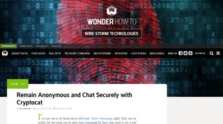 
                            6. How to Remain Anonymous and Chat Securely with Cryptocat « Wire ...