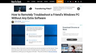 
                            2. How to Remotely Troubleshoot a Friend's Windows PC Without Any ...