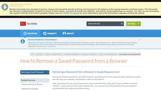 
                            6. How to Remove a Saved Password from a Browser : TechWeb ...