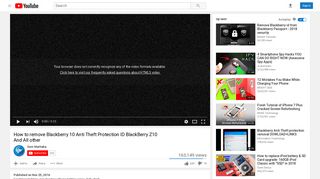 
                            12. How to remove Blackberry 10 Anti Theft Protection ID BlackBerry Z10 ...