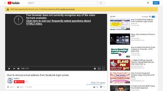 
                            8. How to remove e-mail address from facebook login screen. - YouTube