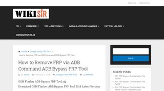 
                            5. How to Remove FRP via ADB Command ADB Bypass FRP Tool ...