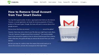 
                            10. How to Remove Gmail Account from Your Smart Device - PureVPN