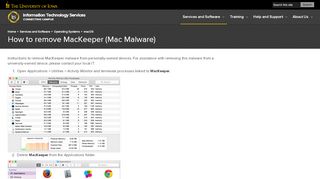 
                            5. How to remove MacKeeper (Mac Malware) | Information Technology ...