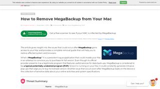 
                            13. How to Remove MegaBackup from Your Mac - SensorsTechForum.com