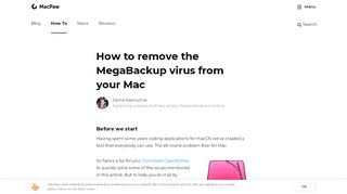 
                            7. How to remove the MegaBackup virus from your Mac — Complete ...