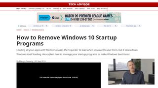 
                            5. How to Remove Windows 10 Startup Programs: Start your PC Faster ...