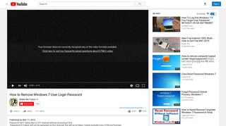 
                            11. How to Remove Windows 7 User Login Password - YouTube